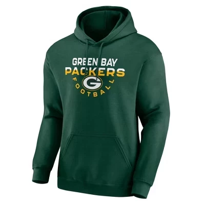Мужская флисовая толстовка с капюшоном Core Big & Tall от Green Bay Packers с длинным рукавом