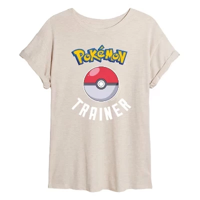 Женская футболка Pokémon Trainer, березовая