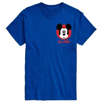 Мужская футболка с коротким рукавом Mickey Surprise Face с графическим рисунком