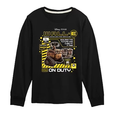 Футболка для мальчиков Disney Wall-E, черная