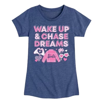 Футболка для девочек Barbie Chase Dreams, синяя