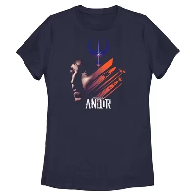 Женская футболка Star Wars Andor, синяя