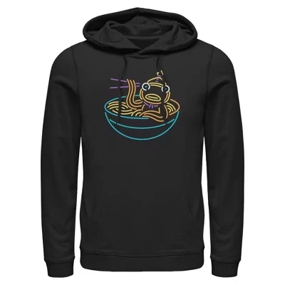 Мужское худи Fortnite Neon Fishstick Ramen, черное
