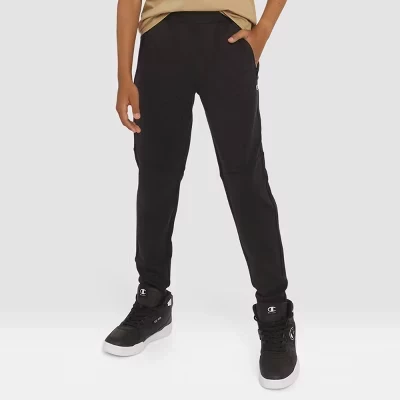Мальчиковые джоггеры Champion Double Knit, черные