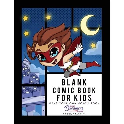 Книга-комикс для детей Young Dreamers Press