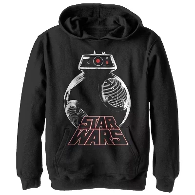 Худи для мальчиков Star Wars The Last Jedi Droid, чёрное