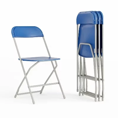 Складные стулья Flash Furniture Hercules, 4 шт., синие