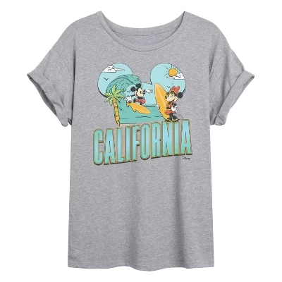 Женская футболка с объемным рисунком Cali Mickey Ears для женщин