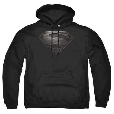 Толстовка с капюшоном для взрослых Man Of Steel Mos, насыщенная влагой, черная