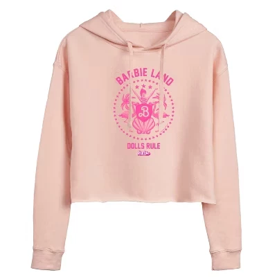 Женское укороченное худи Barbie Barbie Land, синее
