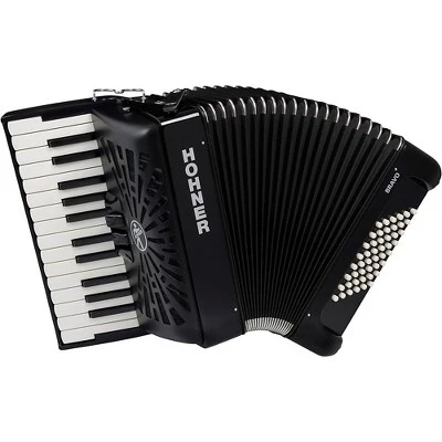 Аккордеон Hohner Bravo II 48, черный