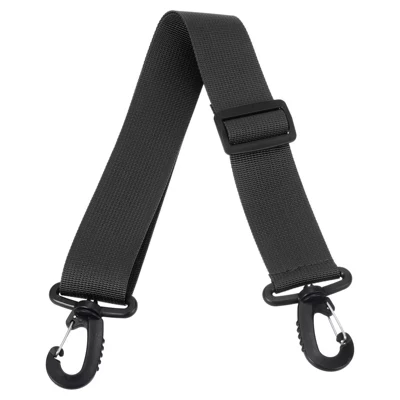 Adjustable Nylon Ice Skate Snowboard Boots Roller Skate Leash black