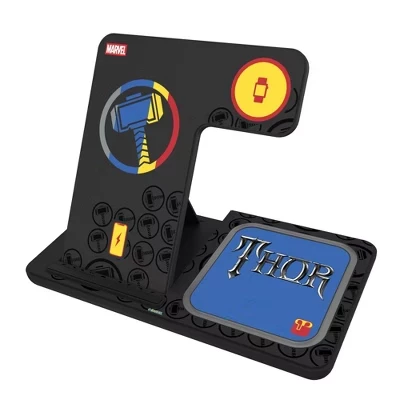Зарядная станция Keyscaper Marvel Avengers Sigil 15 Вт, с символом Тора
