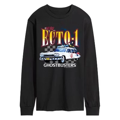 Мужской лонгслив Ghostbusters Ecto 1, черный