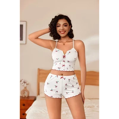 Женский комплект пижамы Avidlove, топ и шорты, kt321