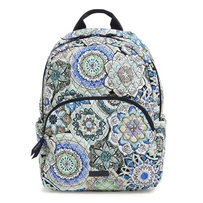 Женский аутлетный хлопковый рюкзак Essential Backpack с рисунком-медальоном