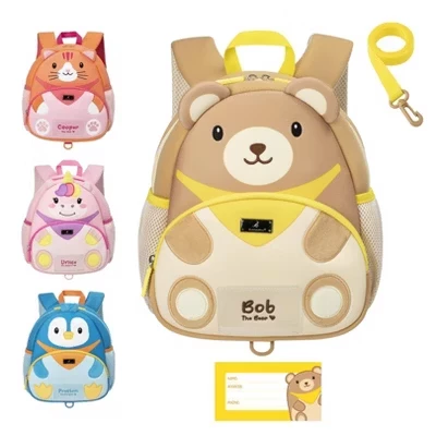 Детский рюкзак BabbleRoo с поводком, Bob the Bear
