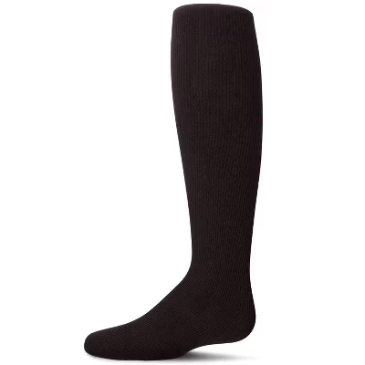 Колготки для девочек MeMoi Ribbed Supreme, черные