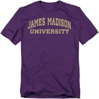 Мужская футболка NCAA James Madison University, фиолетовая