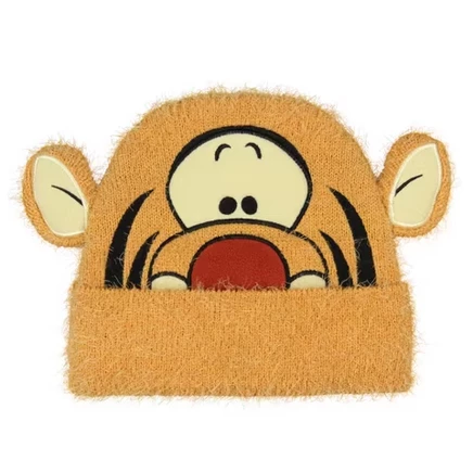Унисекс вязаная шапка Winnie the Pooh Tigger с 3D ушками