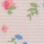 Косметичка на шнурке для отпуска, 1 предмет, розовая с цветочным принтом