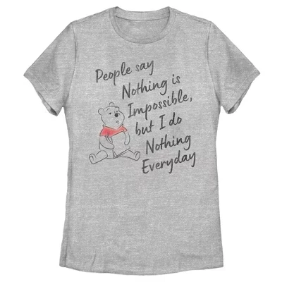 Женская повседневная футболка athletic heather от I Do Nothing