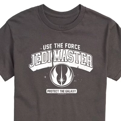 Men's -  - Jedi Master Short Sleeve Graphic T-Shirt charcoal