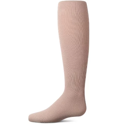 Девочкам колготки MeMoi Ribbed Supreme хлопковые, таупе