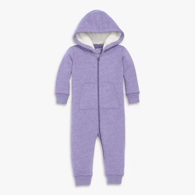 Детский комбинезон на молнии с флисовой подкладкой heather iris