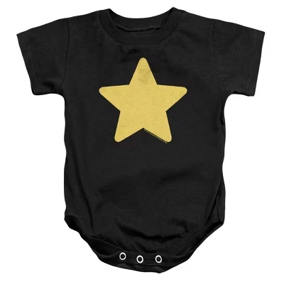 Боди для новорожденных Baby Greg Star черное