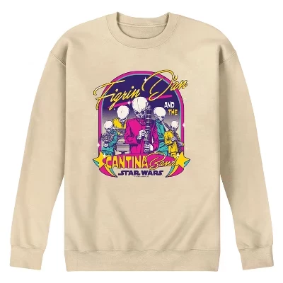 Men's -  - Cantina Tour Graphic Fleece Sweatshirt cream