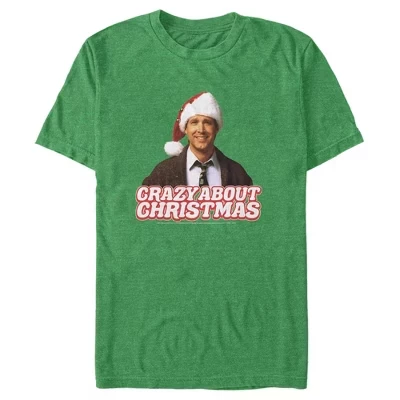 Мужская футболка National Lampoon Christmas Vacation, зеленая