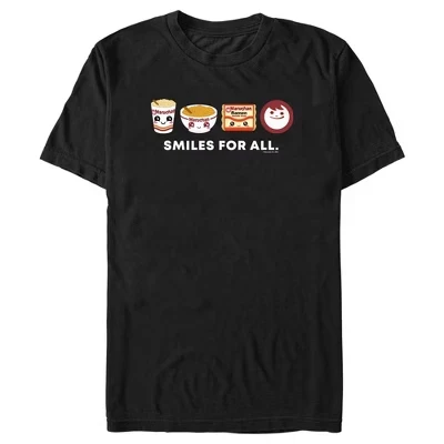 Мужская футболка Maruchan Smiles for All, черная