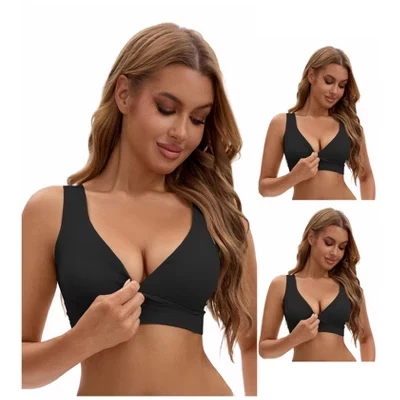 Бюстгальтер для кормления INSPIRE CHIC, 3 шт., черный