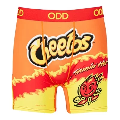 ODD SOX - Боксерские трусы бренда Doritos - Размер унисекс - Нижнее белье для закусок- Новинка одежды - Подарок на День рождения flamin hot cheetos