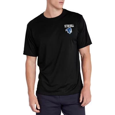 Мужская футболка NCAA Seton Hall с логотипом, черная