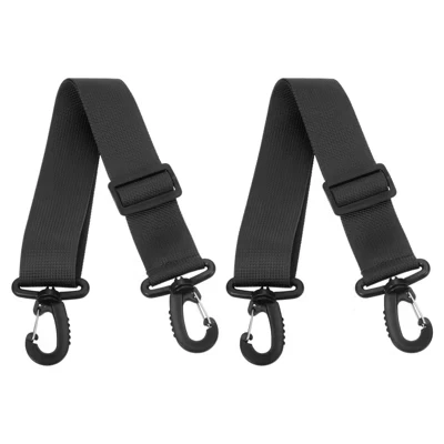 Ремни для переноски лыжных ботинок Unique Bargains, 2 шт., черные