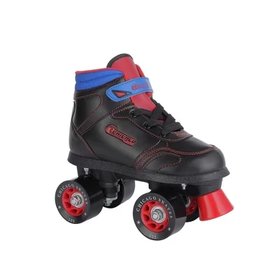 Роликовые коньки для мальчиков на тротуаре - Черные