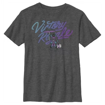 Футболка для мальчика Raven Victory Royale с рисунком угольного вереска