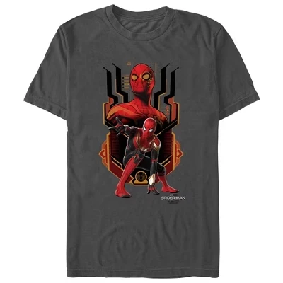 Мужская футболка Marvel «Костюм Spider-Man», графитовая
