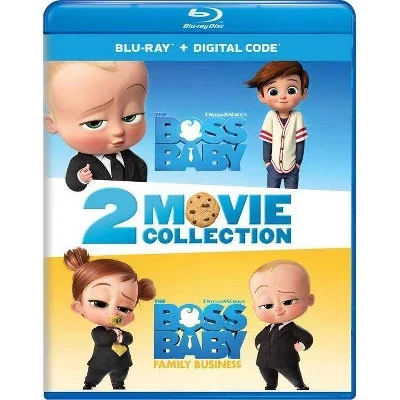 Коллекция фильмов Boss Baby, 2 фильма, синяя