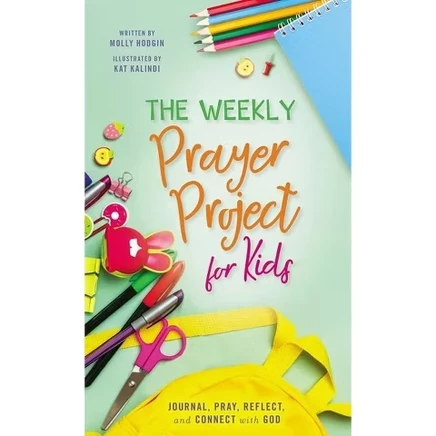 Книга Zonderkidz The Weekly Prayer Project for Kids, твердый переплет