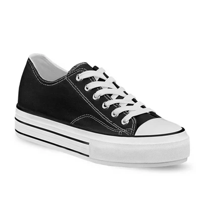 Женские кеды Andrea Platform 87055, черные