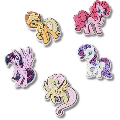 Украшения для обуви Crocs Jibbitz My Little Pony, 5 шт