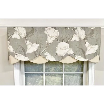 Ламбрекен RLF HOME Calla, 127×38 см, серый
