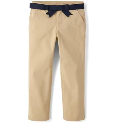 Детские брюки чинос Gymboree Quick Dry, бежевые