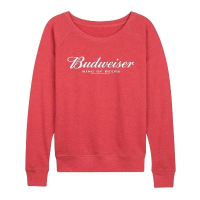 Женский лонгслив Budweiser King, красный
