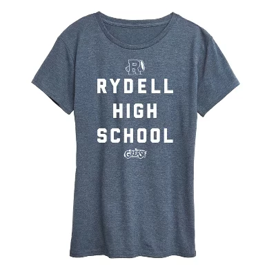 Женская футболка с коротким рукавом Rydell High School с графическим рисунком