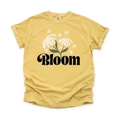 Женская футболка Simply Sage Market «Bloom Daisy», горчичная