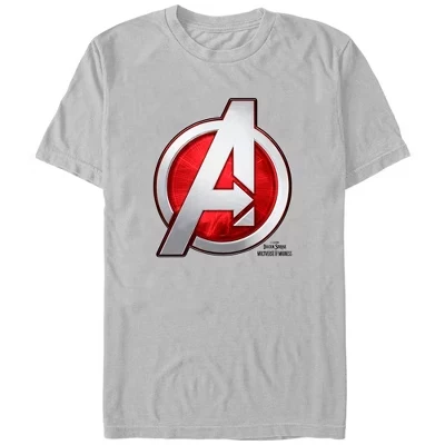 Мужская футболка Marvel Avengers, серебристая